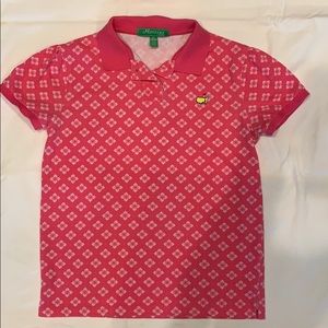 MASTERS KIDS AUTHENTIC COLLARD POLO SHIRT XL 12-14